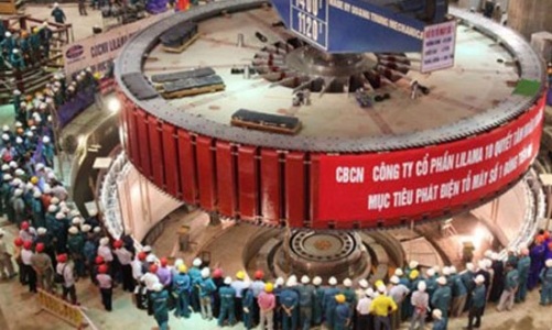 Chuẩn bị phát điện tổ máy 2 Thuỷ điện Sơn La