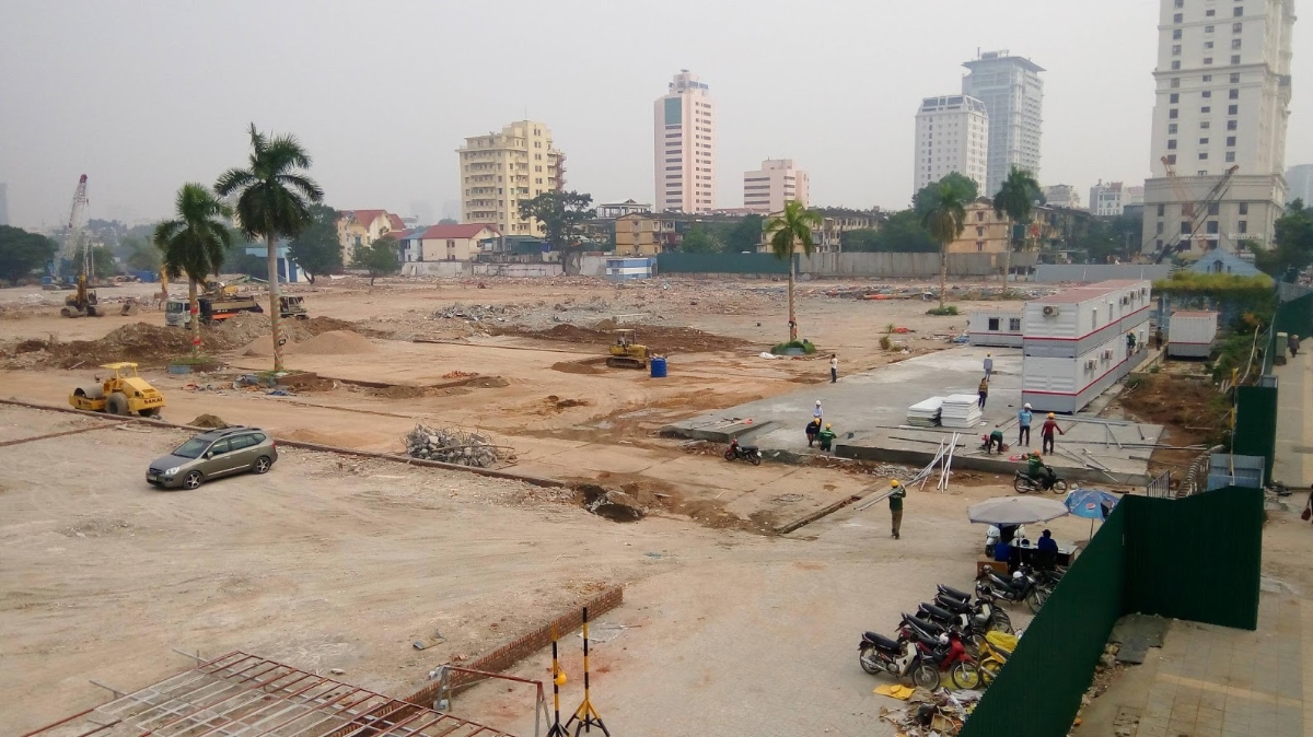 Dự án tổ hợp nhà ở, trung tâm thương mại 148 Giảng Võ do Vingroup làm chủ đầu tư.