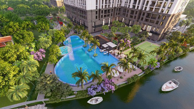 La Partenza hướng đến môi trường sống chan hòa cùng thiên nhiên, tối ưu không gian sống xanh theo phong cách resort.