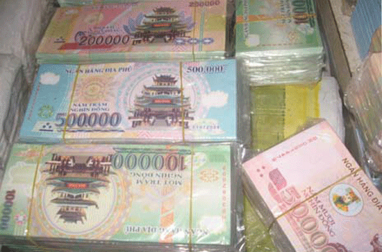 Không được in tiền âm phủ có nội dung, hình ảnh, họa tiết, màu sắc của tiền Việt Nam và nước ngoài 