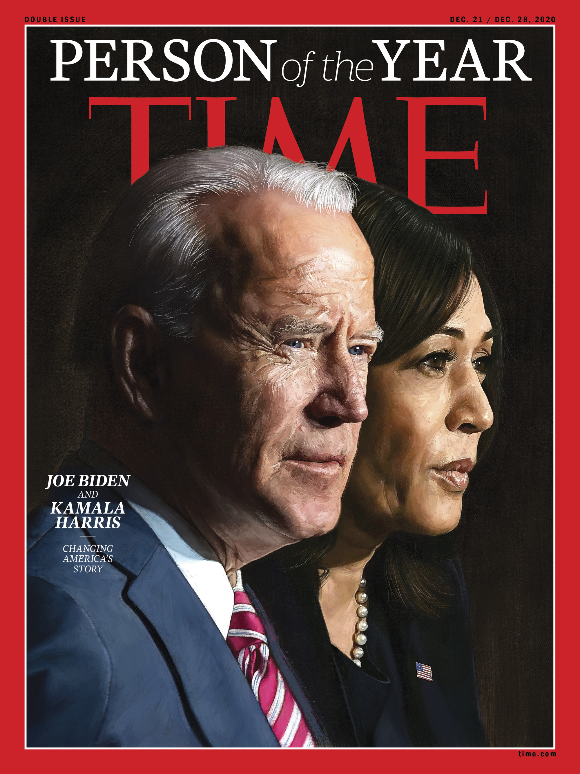 Hai nhân vật của năm 2020 do Time bình chọn - Ảnh: Time