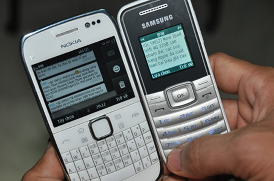 Tin nhắn rác đến điện thoại vào bất kỳ thời điểm nào trong ngày - Ảnh minh họa.