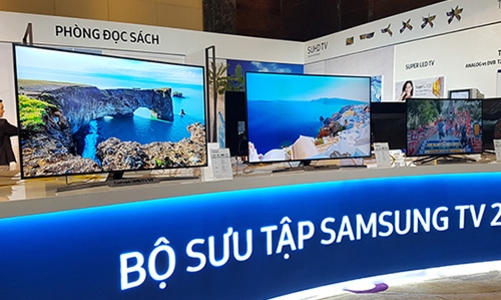 Samsung tung ba mẫu tivi mới nhất giá tới 200 triệu đồng