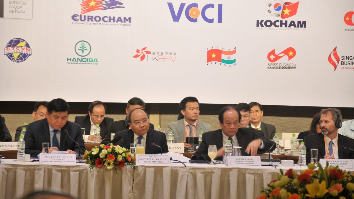 Thủ tướng Nguyễn Xuân Phúc phát biểu tại diễn đàn 