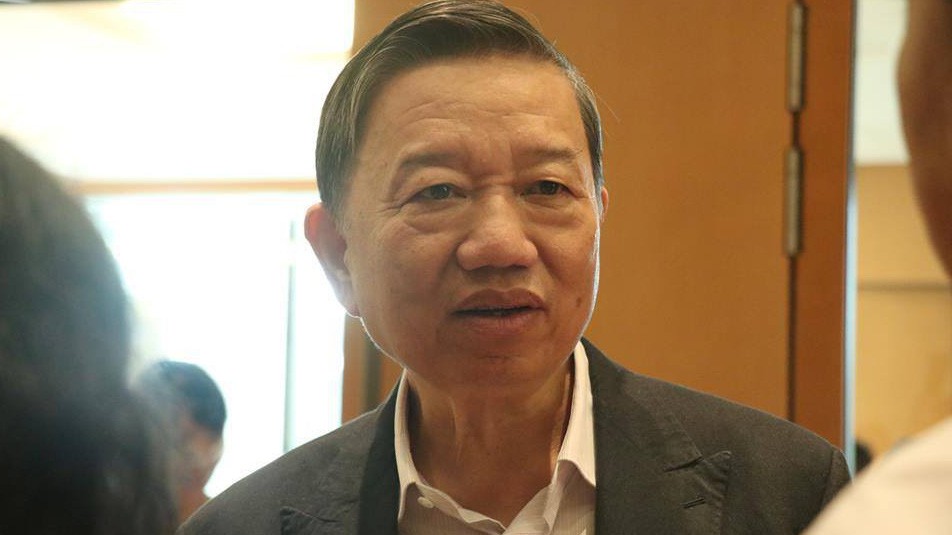 Bộ trưởng Bộ Công an Tô Lâm.