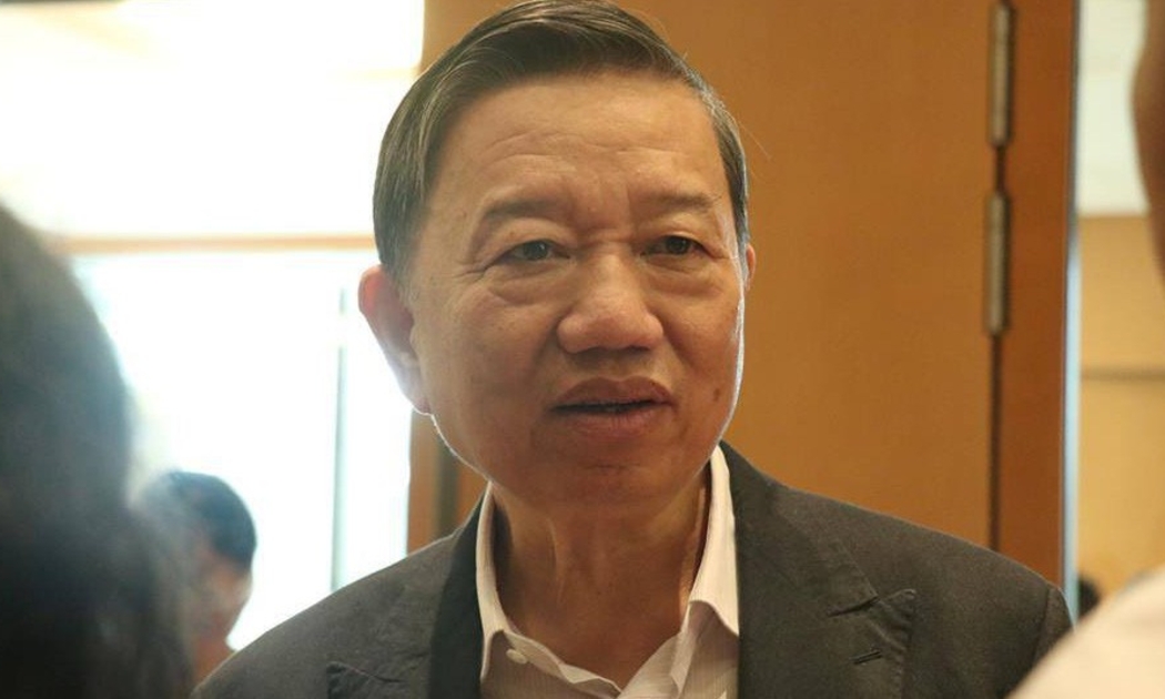 Bộ trưởng Bộ Công an Tô Lâm.