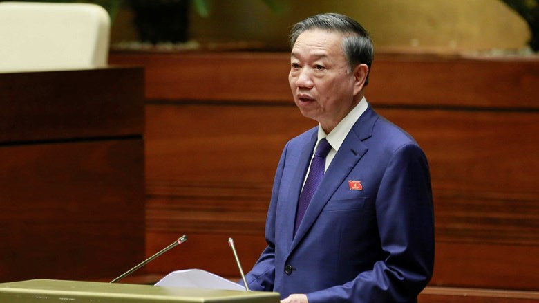 Bộ trưởng Bộ Công an Tô Lâm 