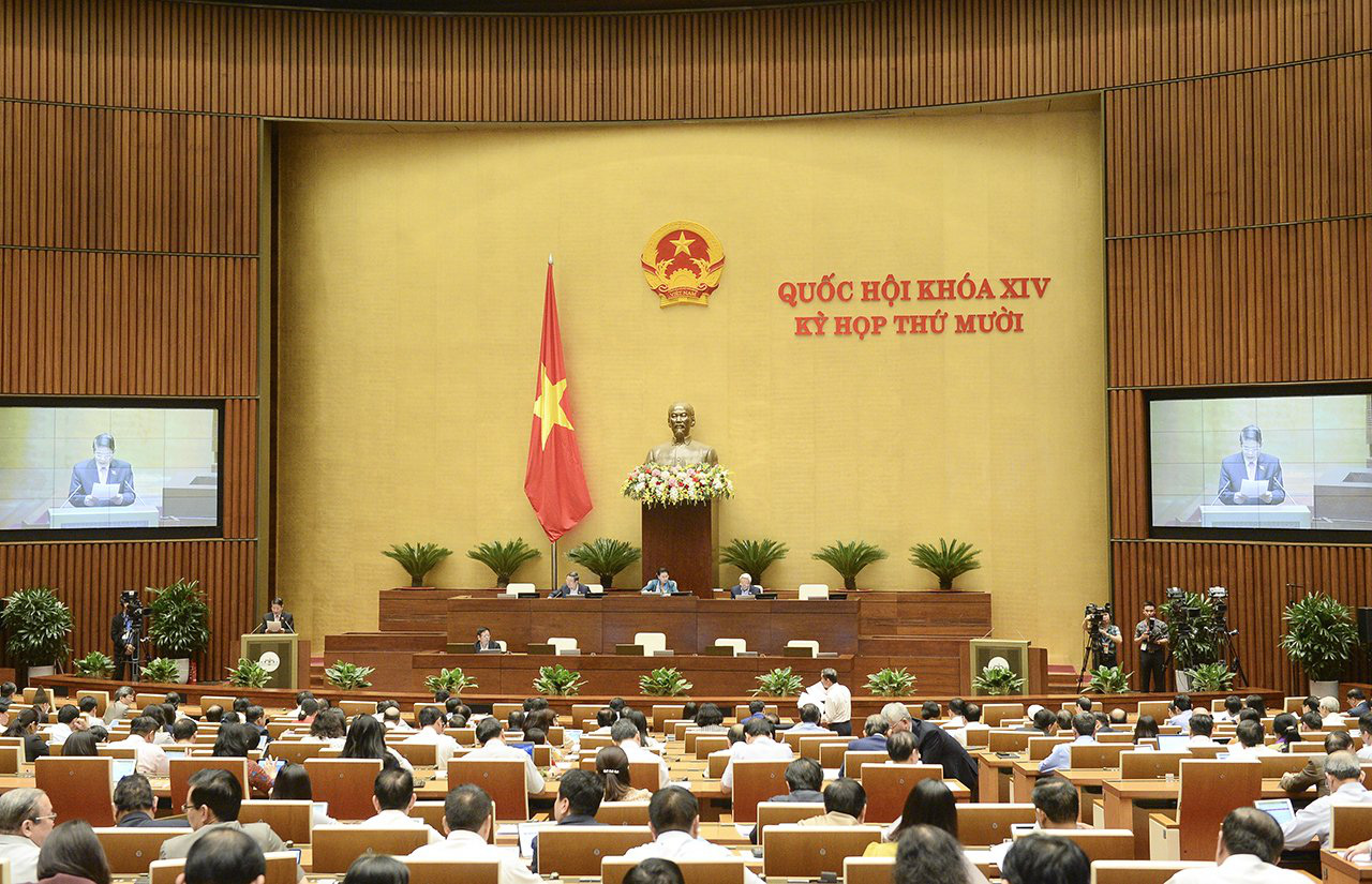 Toàn cảnh phiên họp chiều 12/11 - Ảnh: Quochoi.vn