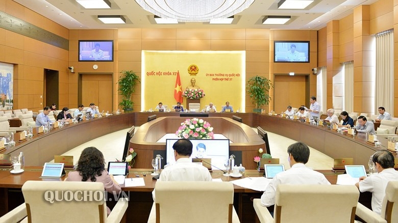 Phiên họp sáng 17/9 của Uỷ ban Thường vụ Quốc hội