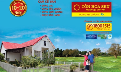 Tôn Hoa Sen cam kết trách nhiệm xã hội với cộng đồng