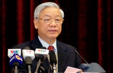 Tổng bí thư Nguyễn Phú Trọng lưu ý, Đảng đang đứng trước nhiều vấn đề mới phải xử lý, nhiều việc hết sức phức tạp. 