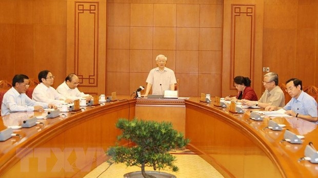 Tổng bí thư, Chủ tịch nước chủ trì cuộc họp của Tiểu ban Nhân sự Đại hội 13 của Đảng 