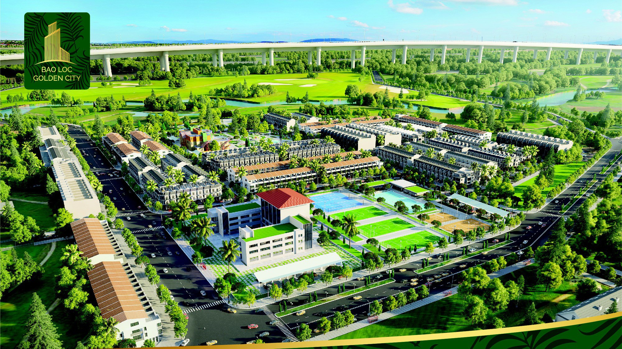 Bảo Lộc Golden City là dự án khu đô thị hiện đại, tích hợp nhiều tiện ích đồng bộ.