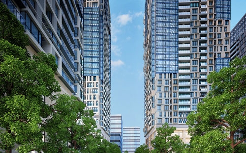 GoldSeason là dự án chung cư cao cấp đầu tiên tại Việt Nam do công ty Moore Ruble Yudell Architects &amp; Planners (MRY) của Mỹ thiết kế.