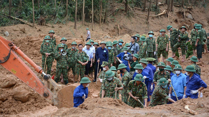 Khu vực trạm kiểm lâm Sông Bồ, nơi 13 cán bộ, chiến sỹ hy sinh. Ảnh - Internet. 
