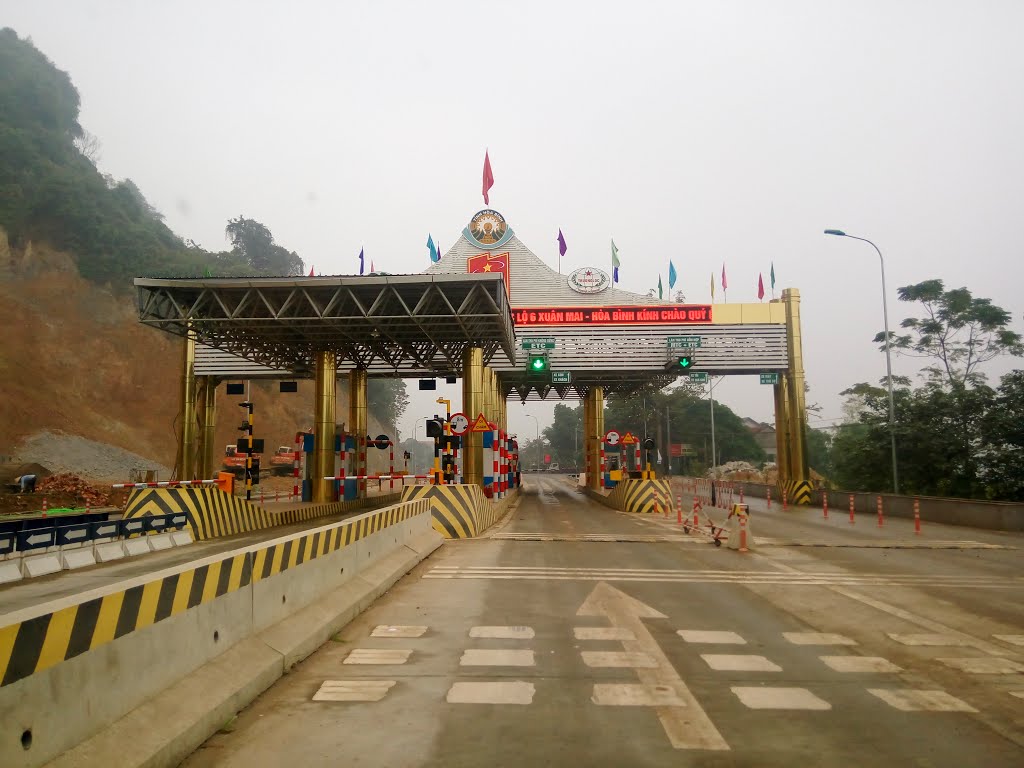 Trạm thu phí BOT Hoà Bình - Xuân Mai&nbsp;