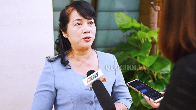 Bà Trần Kim Yến, Bí thư Quận uỷ Quận 1 (Tp.HCM) 