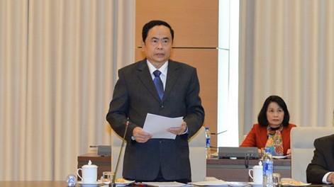 Chủ tịch Uỷ ban Trung ương Mặt trận Tổ quốc Việt Nam Trần Thanh Mẫn.