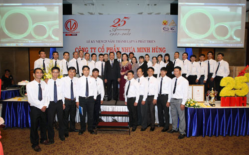 Lễ kỷ niệm 25 năm thành lập và phát triển công ty.