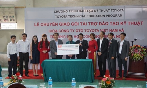 Tiếp tục tổ chức chương trình đào tạo kỹ thuật Toyota