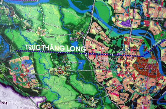 Trục Hồ Tây - Ba Vì (tên cũ là trục Thăng Long) là tuyến đường nhận được sự quan tâm khá lớn của dư luận trong thời gian qua.