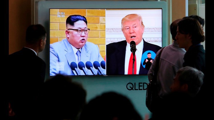 Cuộc gặp lịch sử giữa hai nhà lãnh đạo Mỹ và Triều Tiên sẽ diễn ra tại Singapore - Ảnh: WCNC.