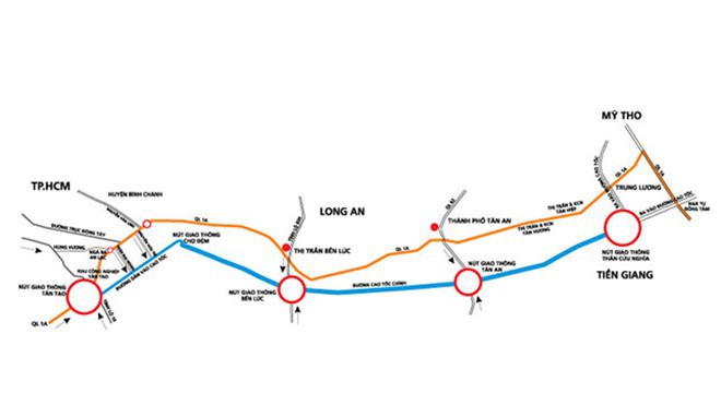 Dự án cao tốc Trung Lương - Mỹ Thuận