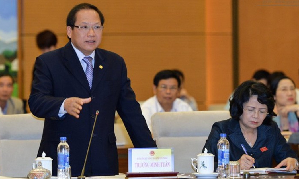 Bộ trưởng Bộ Thông tin và Truyền thông Trưong Minh Tuấn