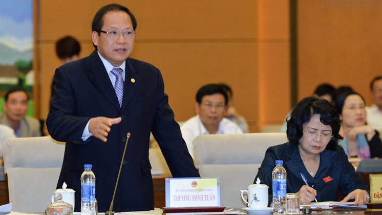 Bộ trưởng Bộ Thông tin và Truyền thông Trưong Minh Tuấn