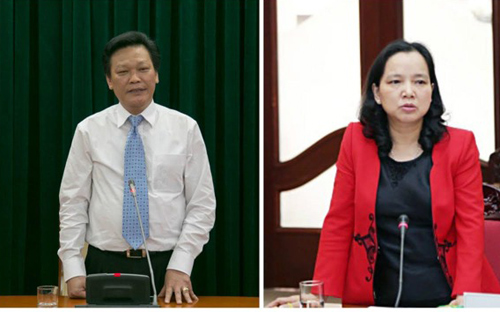 Ông Nguyễn Duy Thăng và bà Trần Thị Hà.<br>