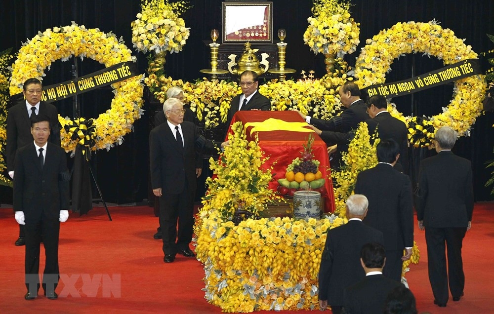 Lễ truy điệu và an táng nguyên Tổng bí thư Đỗ Mười  - Ảnh 3.