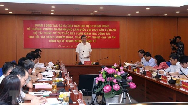 Đại tướng Tô Lâm yêu cầu Bộ Tài chính tiếp tục thu hồi tài sản bị chiếm đoạt, thất thoát trong các vụ án hình sự về tham nhũng, kinh tế trong thời gian tới.