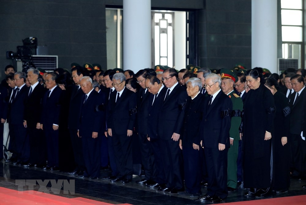 Lễ truy điệu và an táng nguyên Tổng bí thư Đỗ Mười  - Ảnh 2.