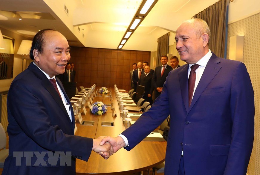 Thủ tướng hội kiến Tổng thống Nga Vladimir Putin - Ảnh 5.