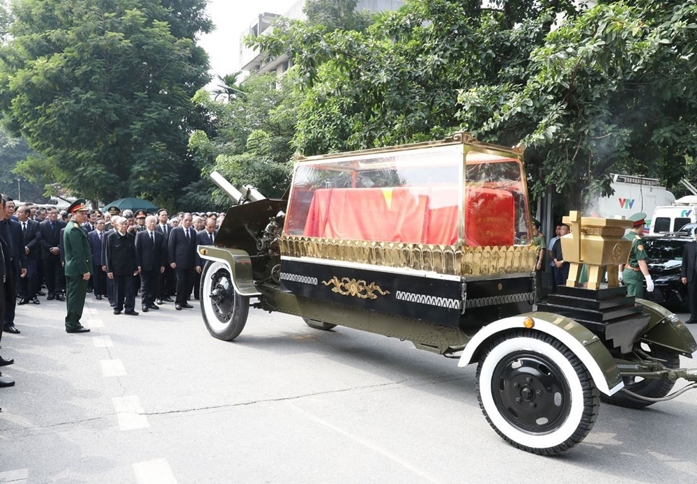 Lễ truy điệu và an táng nguyên Tổng bí thư Đỗ Mười  - Ảnh 6.