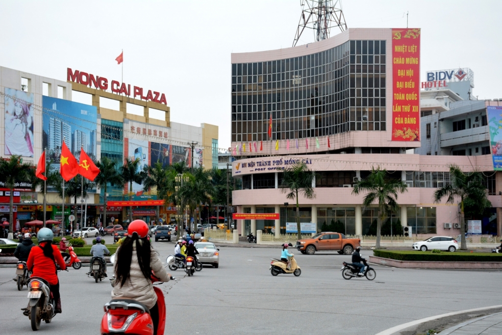 Khu Kinh tế cửa khẩu Móng Cái được quy hoạch là khu kinh tế cửa khẩu trọng điểm quốc gia - Ảnh: DDDN