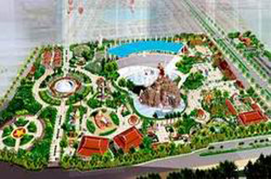 Mô hình Khu du lịch sinh thái Tuần Châu.