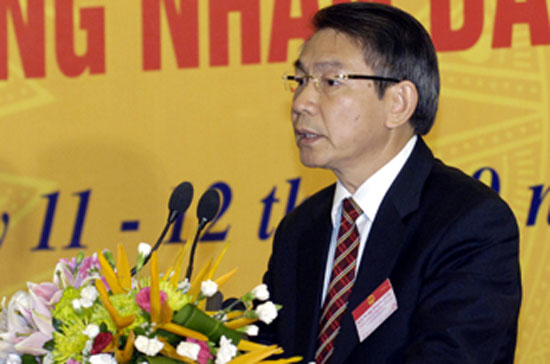 Trưởng ban Công tác đại biểu Phạm Minh Tuyên.