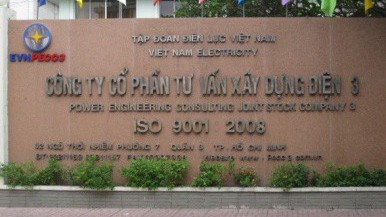 Tư vấn điện 3 là công ty con của EVN