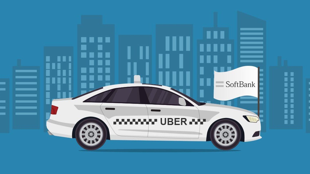 Uber chấp nhận bán rẻ cổ phần cho SoftBank - Ảnh: Entrackr.