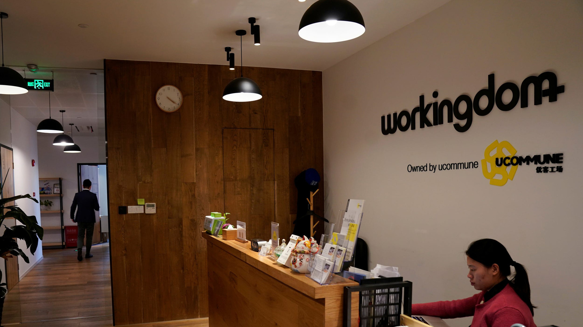 Một không gian chia sẻ văn phòng của Ucommune - Ảnh: AP.