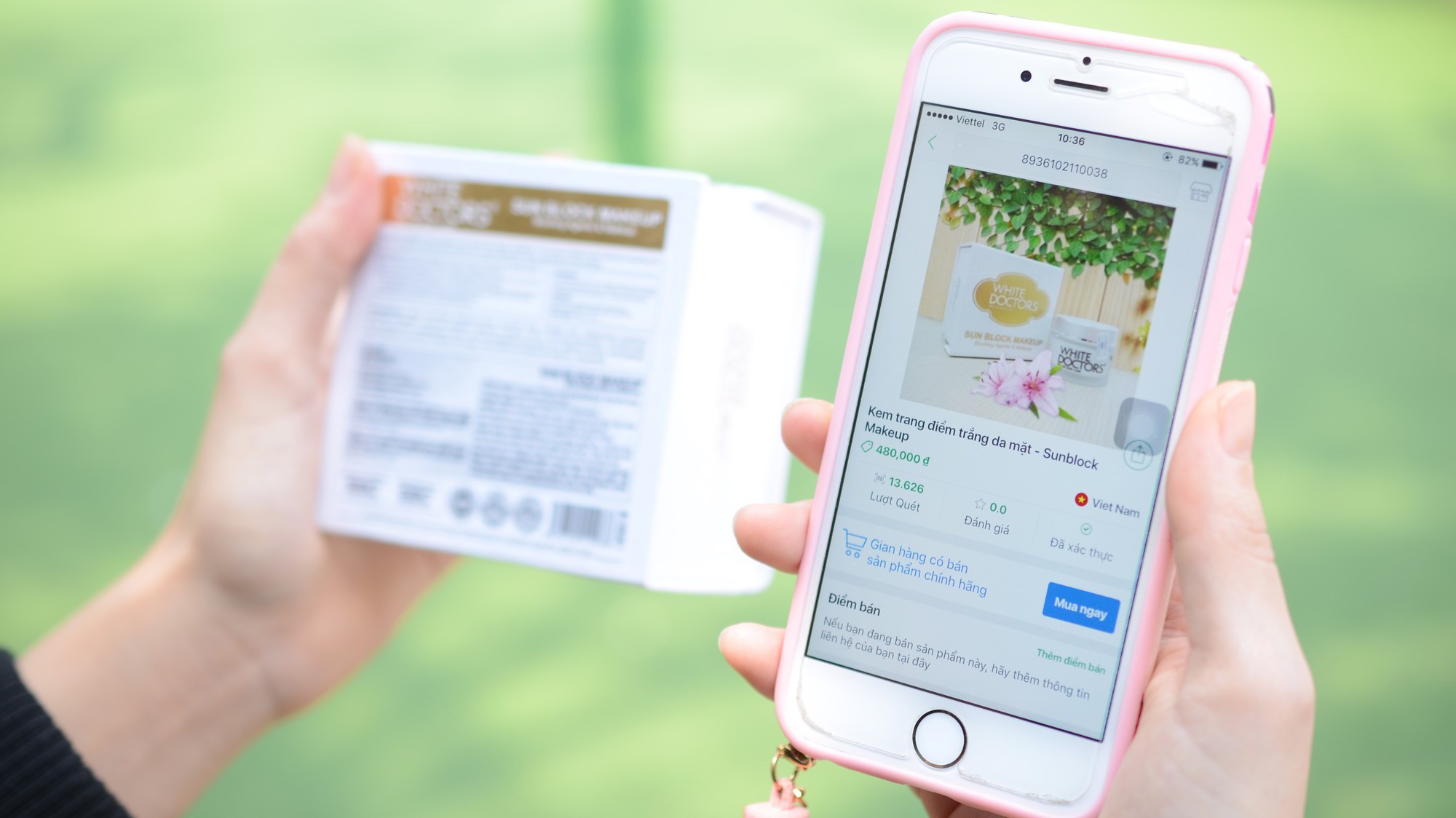 iCheck Scanner sẽ là lựa chọn tối ưu giúp các doanh nghiệp sản xuất nước giải khát hạn chế rủi ro hàng giả, hàng nhái hiện nay.