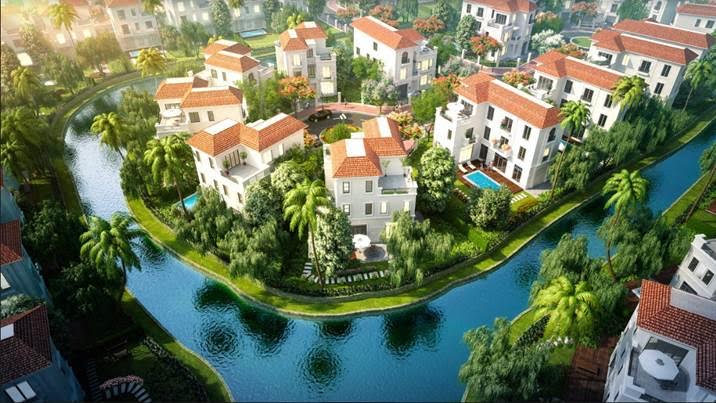BRG Coastal City là một quần thể biệt thự hạng sang ven biển.