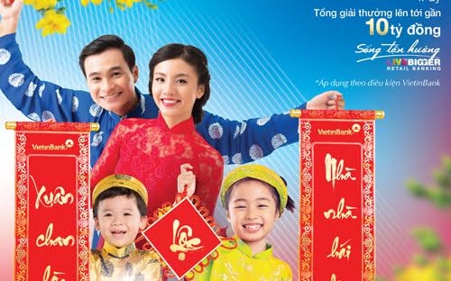 Đây là chương trình khuyến mãi lớn nhất dịp cuối năm 2016, đầu năm 2017 cho khách hàng cá nhân của VietinBank.