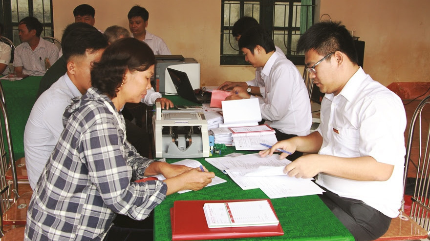 Tổ nhóm, Agribank kịp thời chuyển tải nguồn vốn đến tận tay người dân tại địa bàn Tam nông.