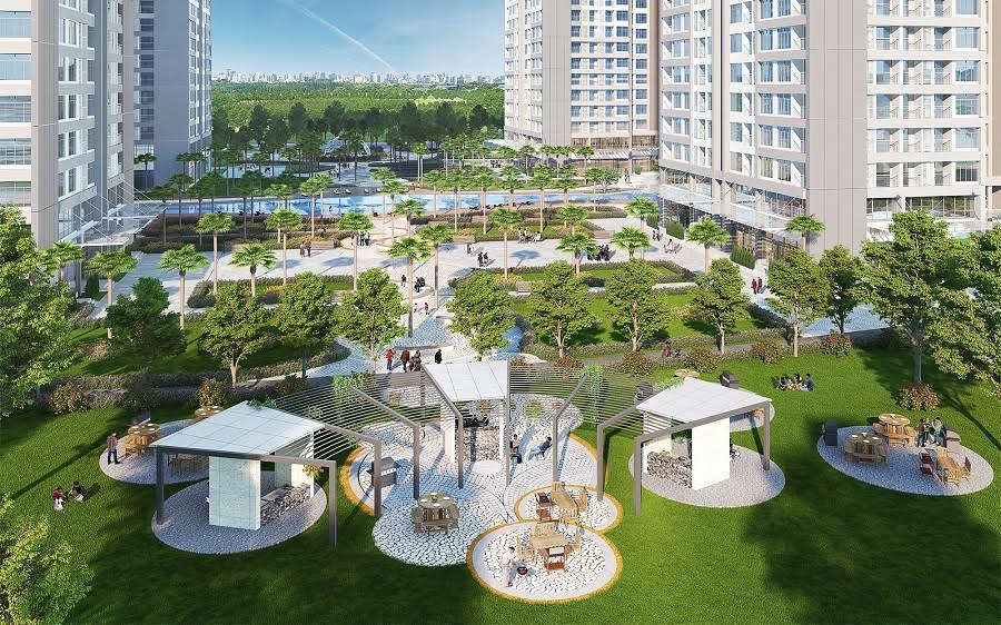 Ngoài không gian sống riêng tư, đẳng cấp, Park Hill Premium có hệ thống sân chơi sáng tạo, sân thể thao, vườn BBQ… với thiết kế thông minh theo tiêu chuẩn quốc tế.