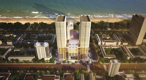 Phối cảnh dự án GoldCoast Nha Trang.<br>
