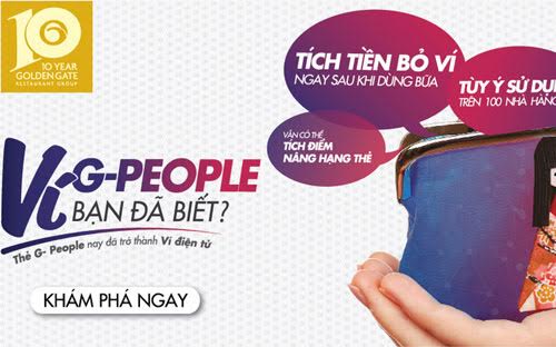 Điều đặc biệt là khách hàng luôn có tiền trong Ví G-People và có thể tùy
 ý tích lũy và sử dụng tiền tại 120 nhà hàng trên toàn quốc.