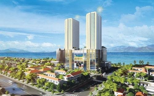 Phối cảnh dự án GoldCoast tại Nha Trang.<br>