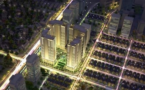 Phối cảnh dự án Eco Green City.<br>
